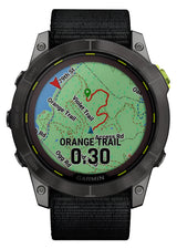 Garmin Enduro 2 – Carbon Grey DLC Titanium with Black UltraFit Nylon Strap