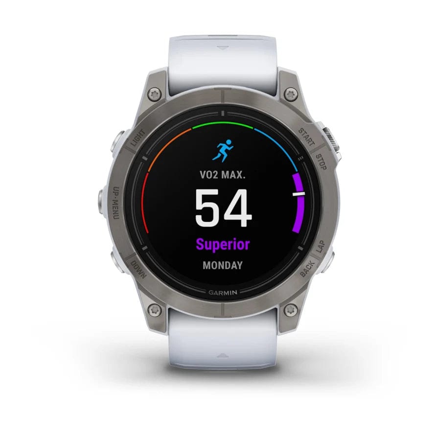 Garmin epix Pro (Gen 2) Pro/Sapphire Ed 47mm Ti w/ Whitestone Band