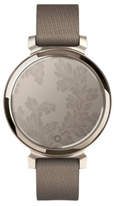 Garmin Lily 2 Classic, Cream Gold with Coffee Fabric Band