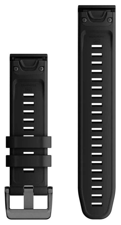 Garmin Quickfit 22 mm Watch bands, Black Silicone