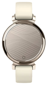 Garmin Lily 2, Cream Gold with Coconut Silicone Band