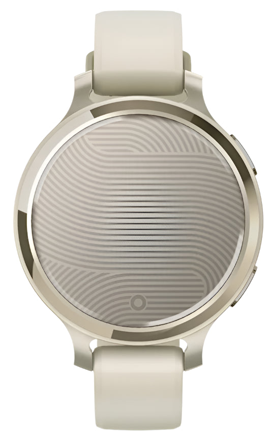 Garmin Lily 2 Active, Lunar Gold with Bone Silicone Band