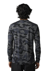 Fox VZNS LS TECH TEE CAMO BlackCam BACK FACING MODEL