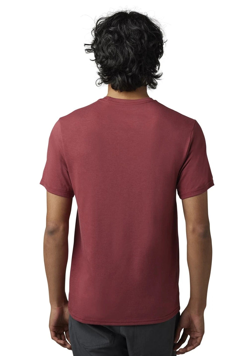 Fox NON STOP SS TECH TEE Scarlet BACK FACING MODEL