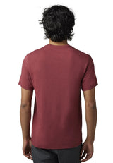 Fox NON STOP SS TECH TEE Scarlet BACK FACING MODEL