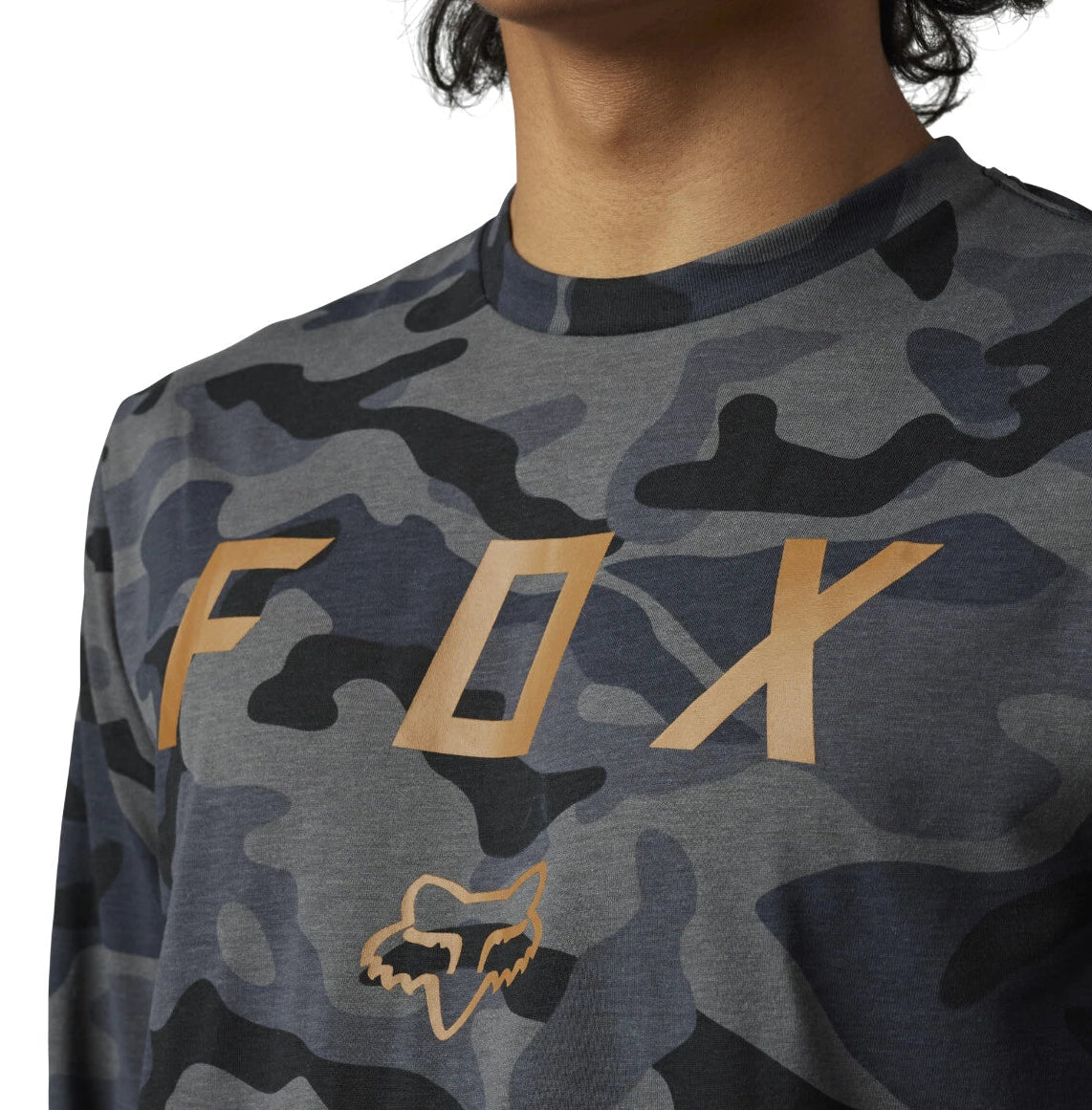 Fox VZNS LS TECH TEE CAMO BlackCam DETAILS