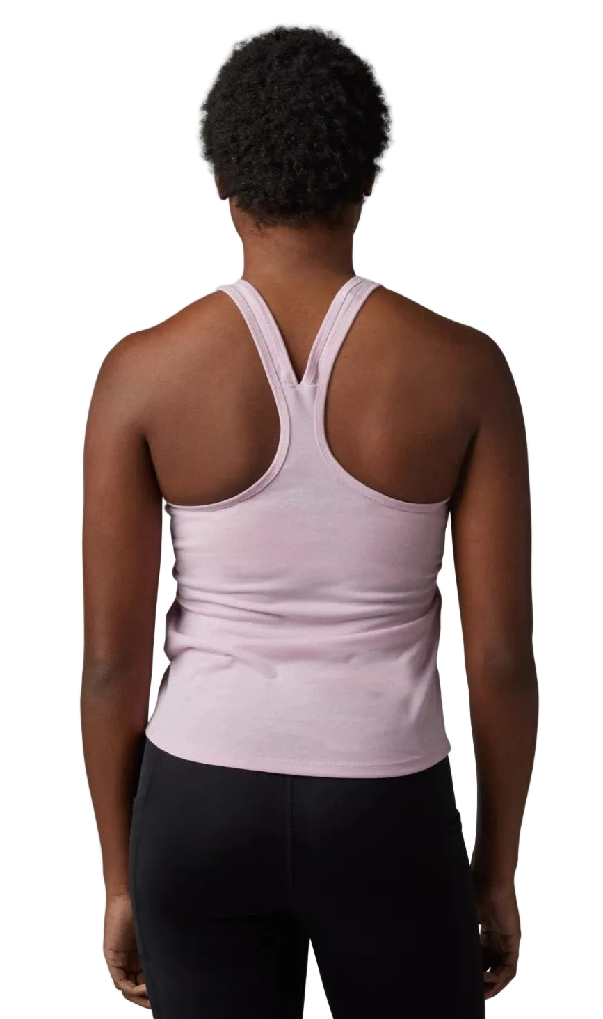Fox W ABSOLUTE TECH TANK Blush BACK FACING MODEL