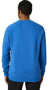 Fox PINNACLE CREW FLEECE Royal Blue BACK FACING MODEL