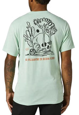 Fox ROAD TRIPPIN Short Sleeve TECH TEE Jade BACK FACING MODEL