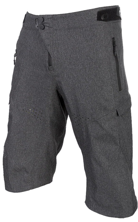 ONeal Tobanga Gray Shorts FRONT 