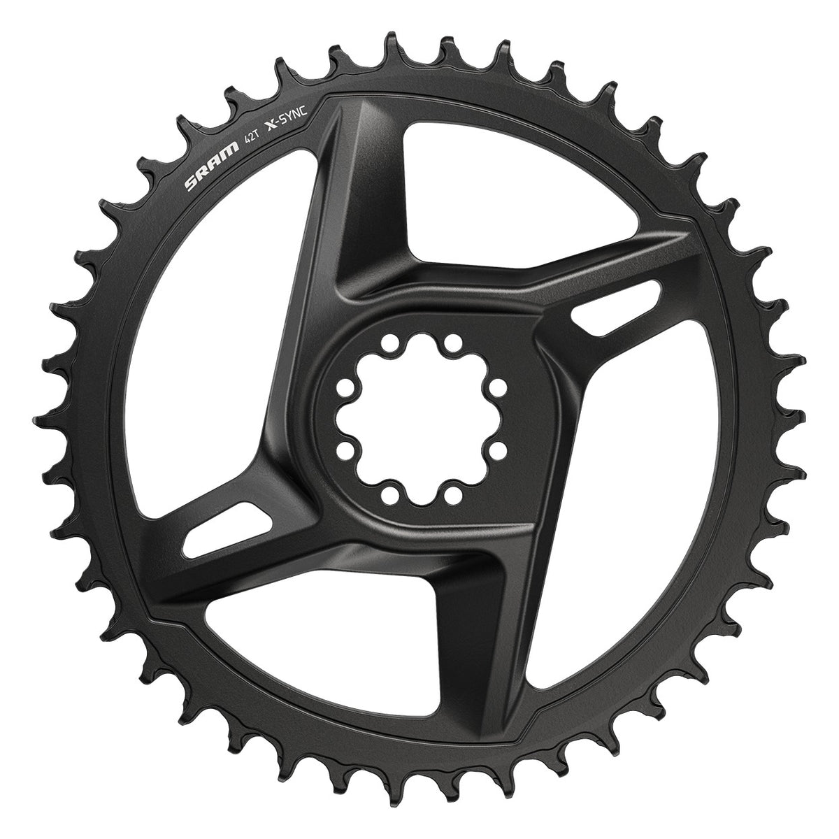SRAM Apex X-Sync 40T Road Direct Mount Chainring Steel - Black