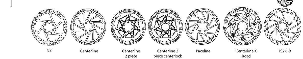 SRAM Centrelock Rotor Lockring Internal Spline (20 Pack)