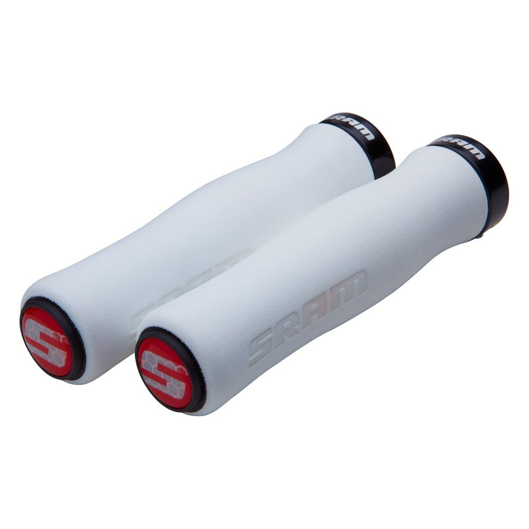 SRAM Contour Foam Lock-On Grips 129mm - Black/Black