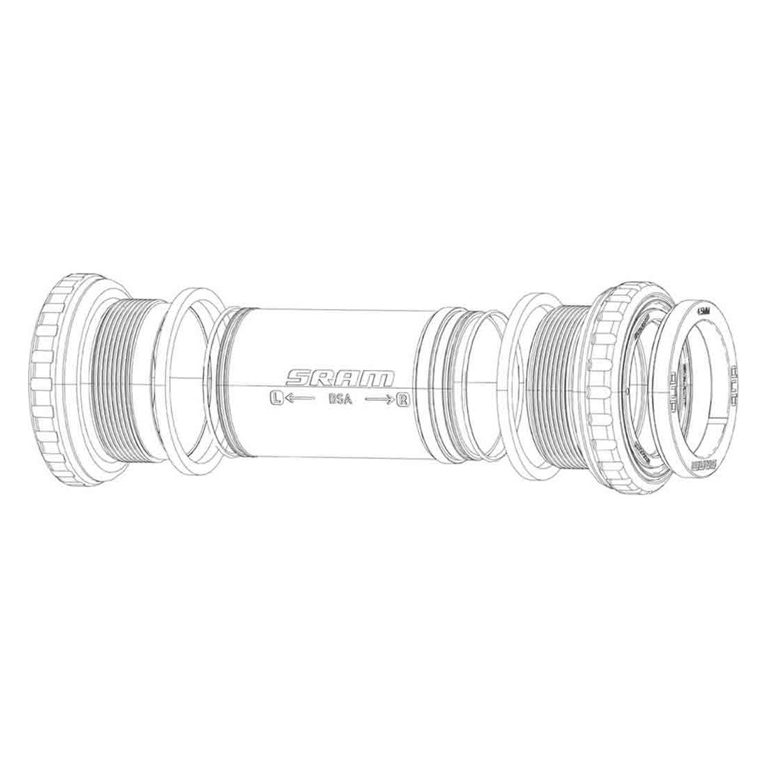 SRAM DUB Bottom Bracket Preload Adjuster Kit