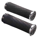 SRAM Grip Shift Lock-On Grips 100mm - Black/Silver