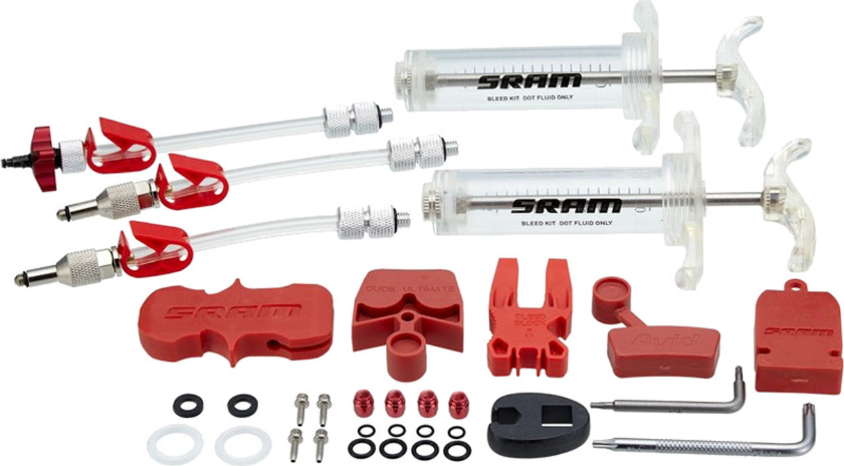 SRAM Brake Bleed Kit Syringes/Blocks/Torx/Crowsfoot Edge/No Fluid