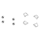 SRAM Red and Force D1 1x 4-Arm Chainring Bolt Kit Aluminium - Black