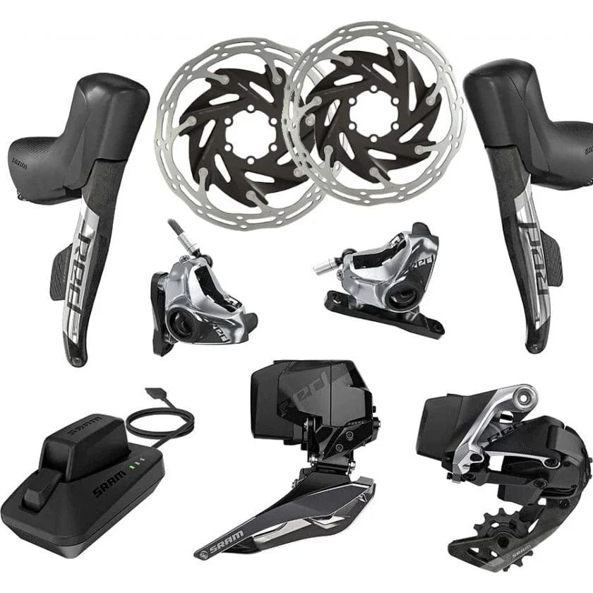 SRAM RED eTap AXS 2X HRD Flat Mount Upgrade Kit (FD/RD/HRD/Battery/Charger)