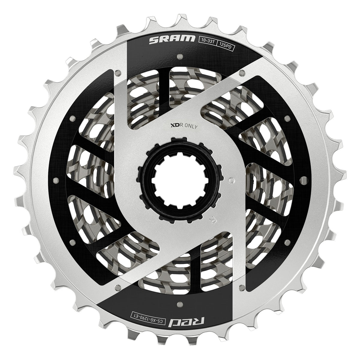 SRAM Red XG-1290 E1 12-Speed Cassette - Silver