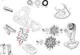 SRAM Replacement Rear Derailleur Cover and Skid Kit XX DH T-Type AXS