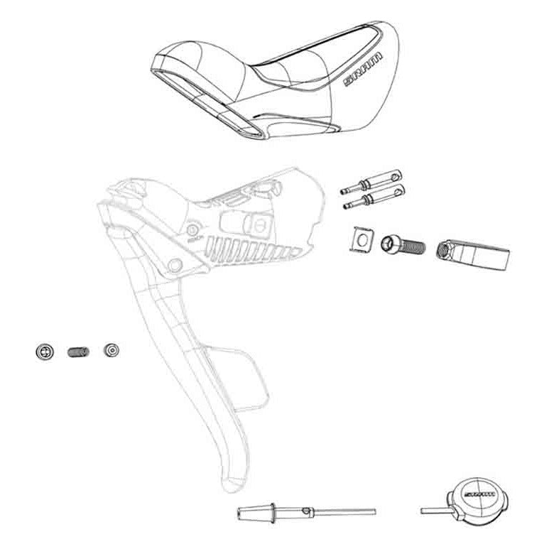 SRAM Replacement Shifter Spring Kit Red and Force eTap AXS