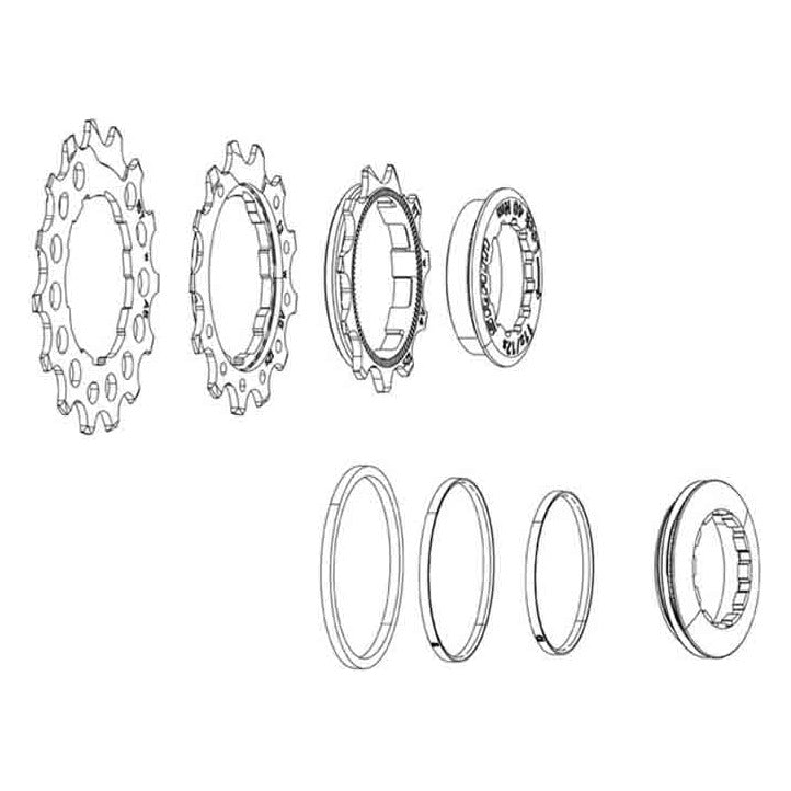 SRAM Replacement Stealth Ring Set XG-1090 11-28T