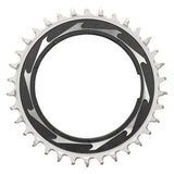 SRAM T-Type Eagle Threaded Power Meter Chainring 0mm Offset - Black/Silver
