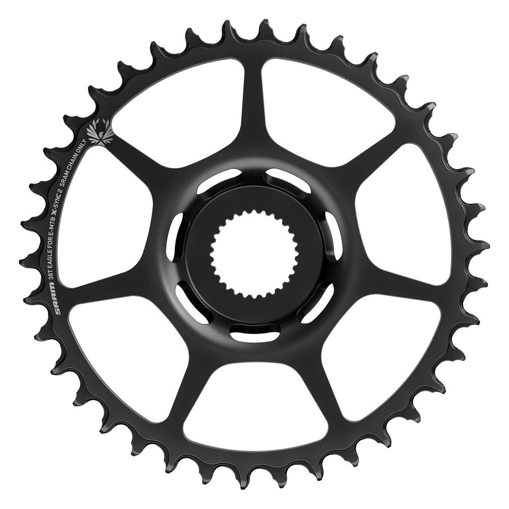SRAM X-Sync 2 Eagle Steel Boost Chainring Bosch Gen 4 Direct Mount - Black