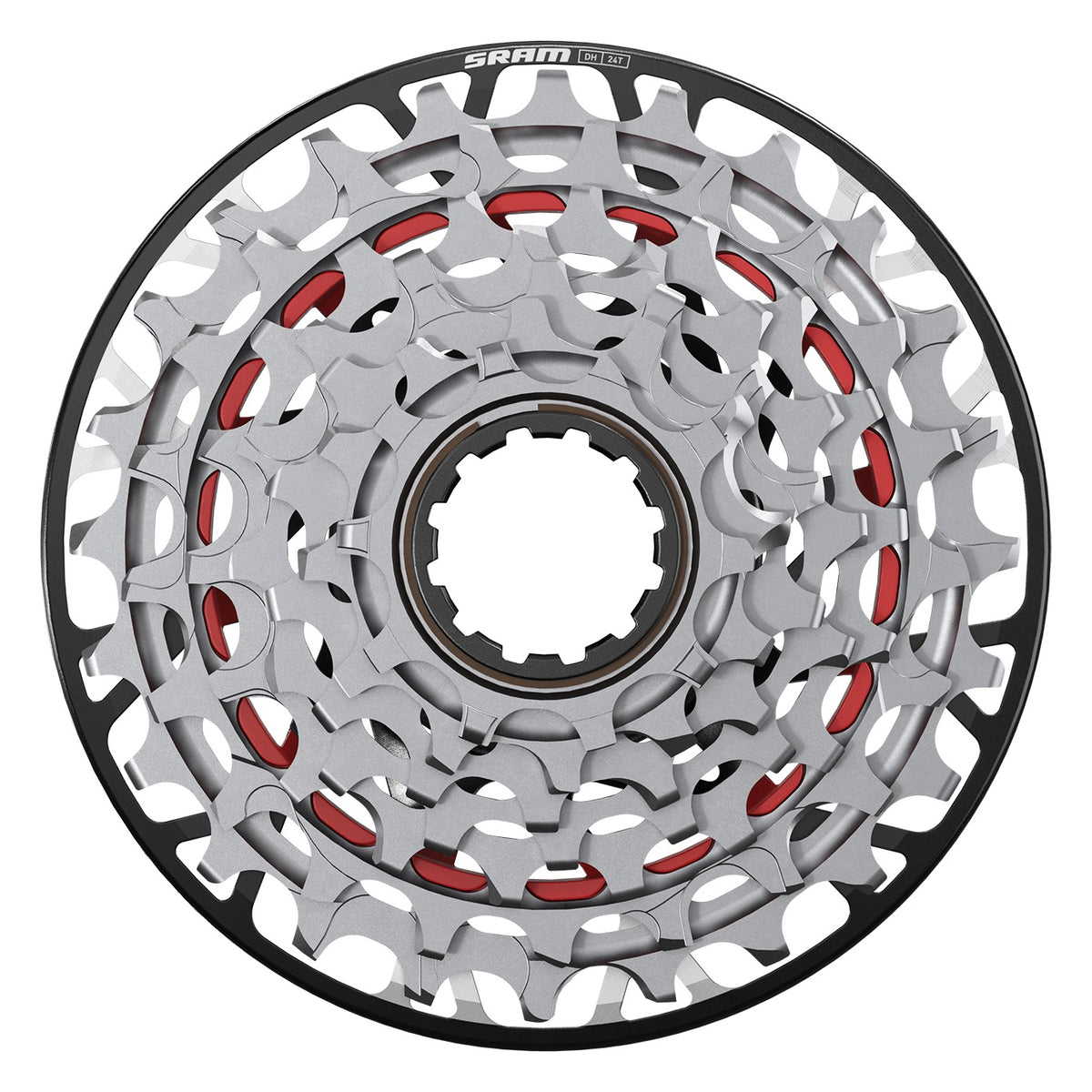 SRAM XS-797 T-Type XX DH 7-Speed Cassette 10-24T
