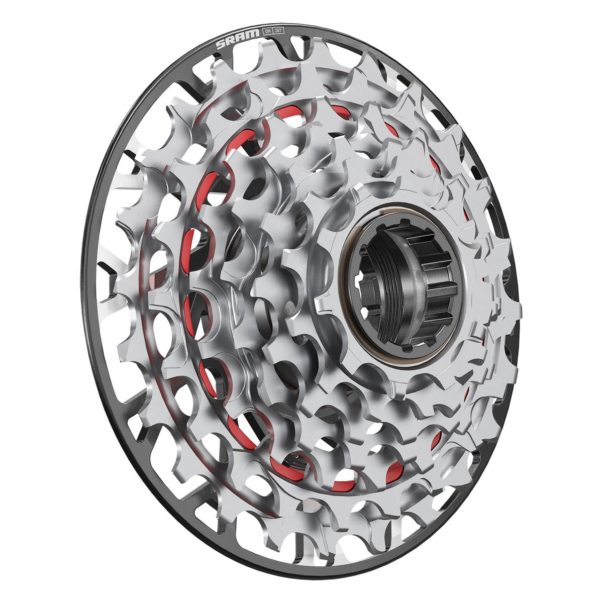 SRAM XS-797 T-Type XX DH 7-Speed Cassette 10-24T Slim