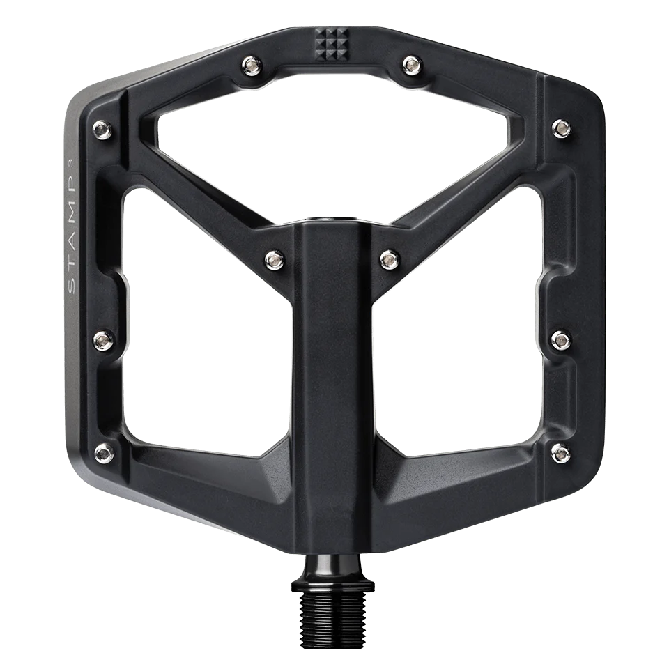 Crankbrothers Stamp 3 Large Gen 2 Black Magnesium MTB Pedals