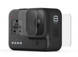 GoPro Tempered Glass Lens + Screen Protectors - HERO8 Black