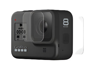 GoPro Tempered Glass Lens + Screen Protectors - HERO8 Black