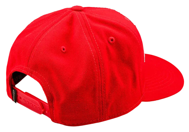 Troy Lee Designs CURVED SNAPBACK HAT SIGNATURE TEAM RED 
