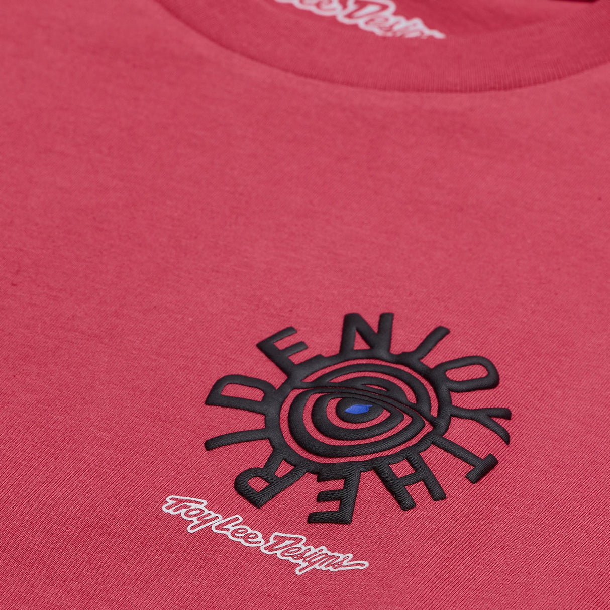 Troy Lee Designs LONG SLEEVE TEE ENJOY FUCHSIA PRINT