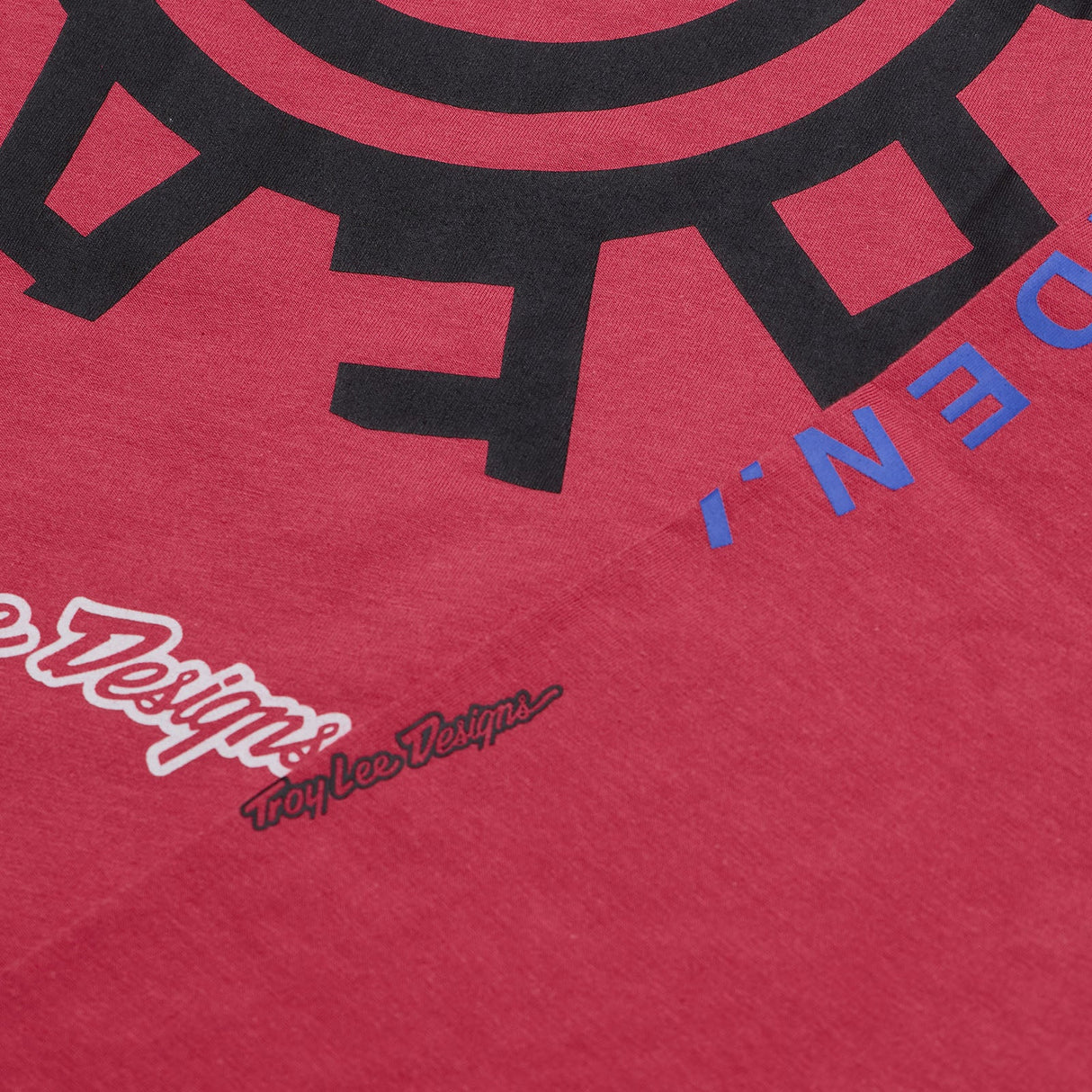 Troy Lee Designs LONG SLEEVE TEE ENJOY FUCHSIA PRINTS