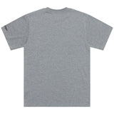 Troy Lee Designs SHORT SLEEVE TEE BADGE GRAY HEATHER BACK