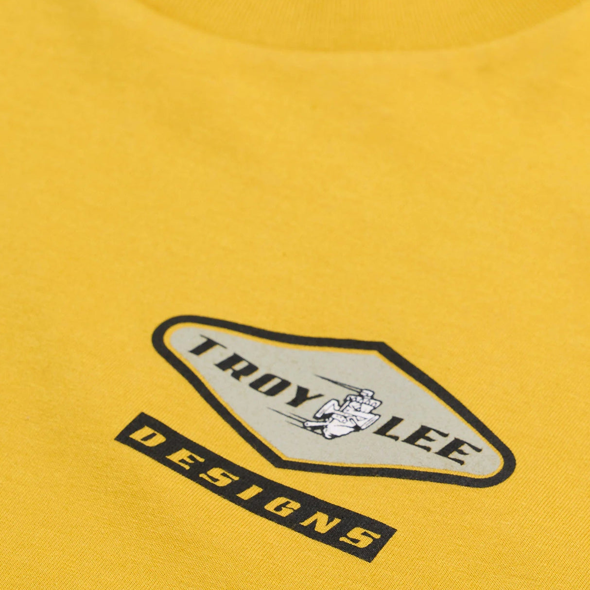 Troy Lee Designs SHORT SLEEVE TEE CARB GOLD DETAILS