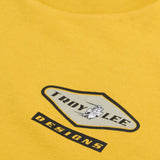 Troy Lee Designs SHORT SLEEVE TEE CARB GOLD DETAILS