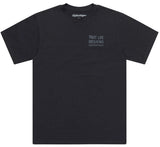 Troy Lee Designs SHORT SLEEVE TEE PAINT SHOP CARBON FRONT