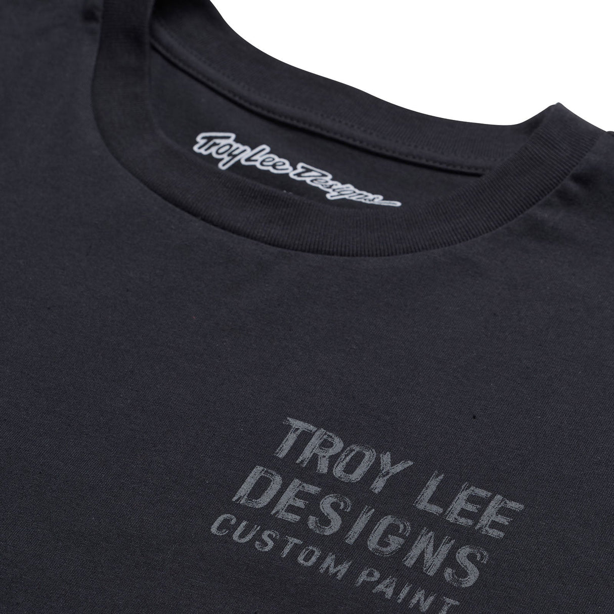 Troy Lee Designs SHORT SLEEVE TEE PAINT SHOP CARBON DETAILS