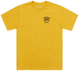 Troy Lee Designs SHORT SLEEVE TEE SMILEY GOLD FRONT