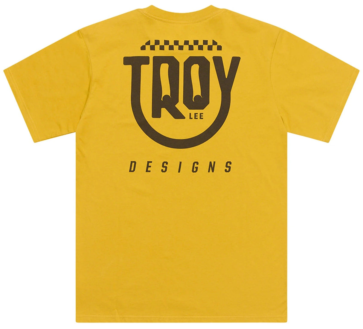 Troy Lee Designs SHORT SLEEVE TEE SMILEY GOLD BACK