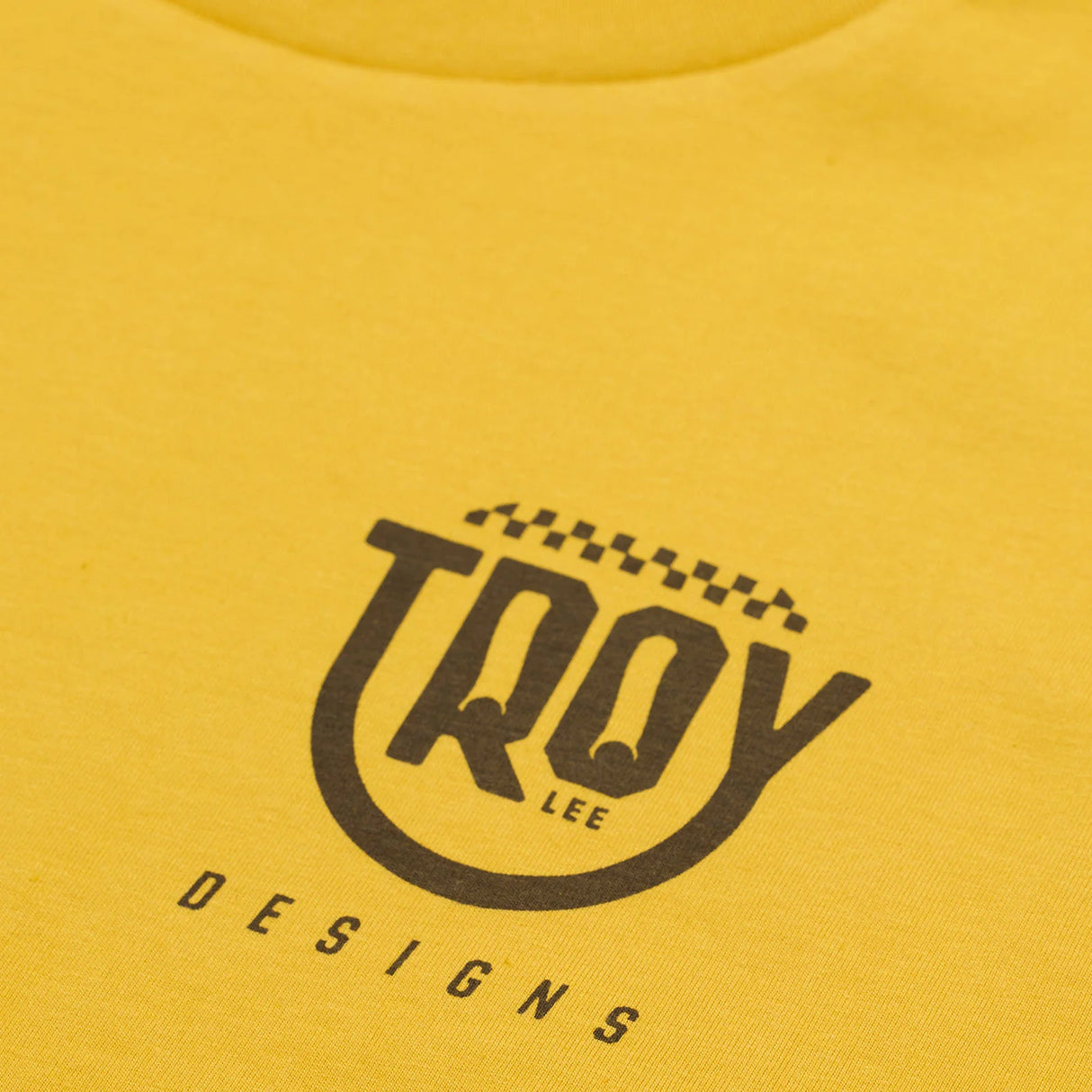 Troy Lee Designs SHORT SLEEVE TEE SMILEY GOLD PRINT
