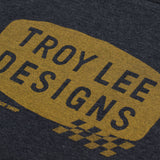 Troy Lee Designs SHORT SLEEVE TEE STAMP BLACK HEATHER PRINT