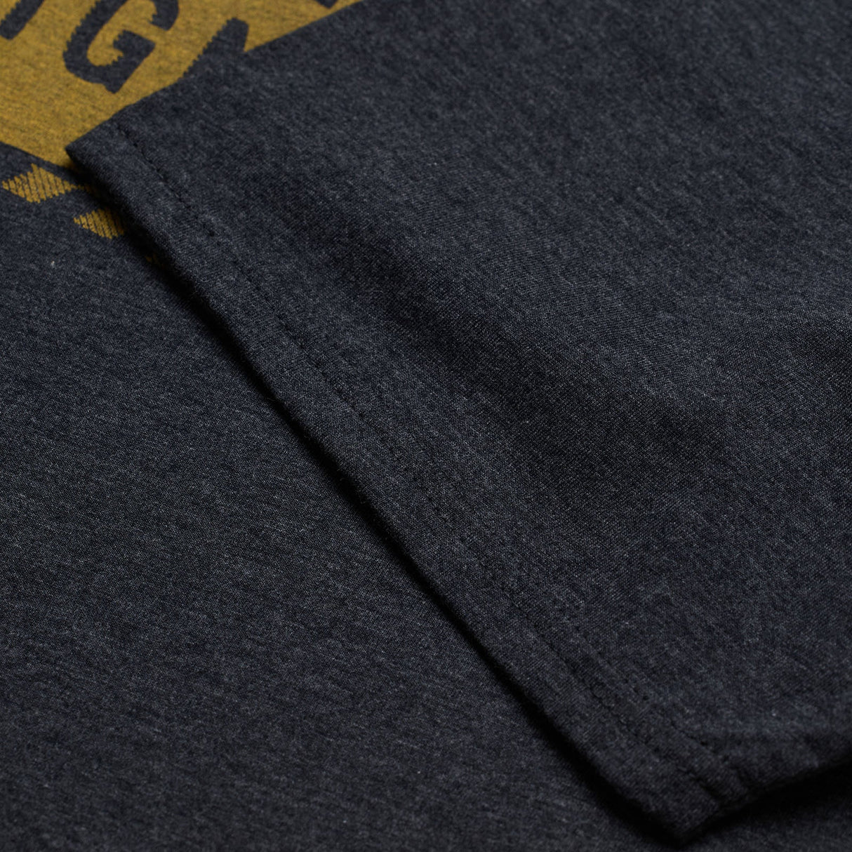 Troy Lee Designs SHORT SLEEVE TEE STAMP BLACK HEATHER SLEEVE