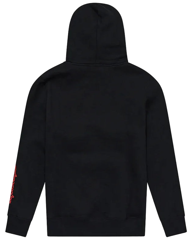 Troy Lee Designs YOUTH PULLOVER BADGE BLACK BACK