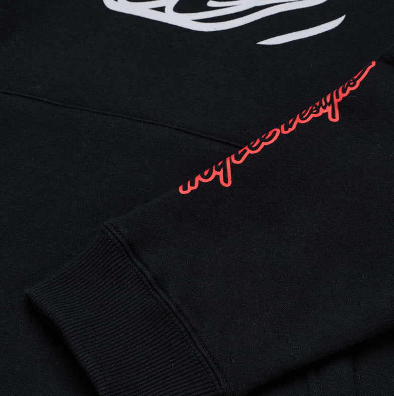 Troy Lee Designs YOUTH PULLOVER BADGE BLACK DETAILS