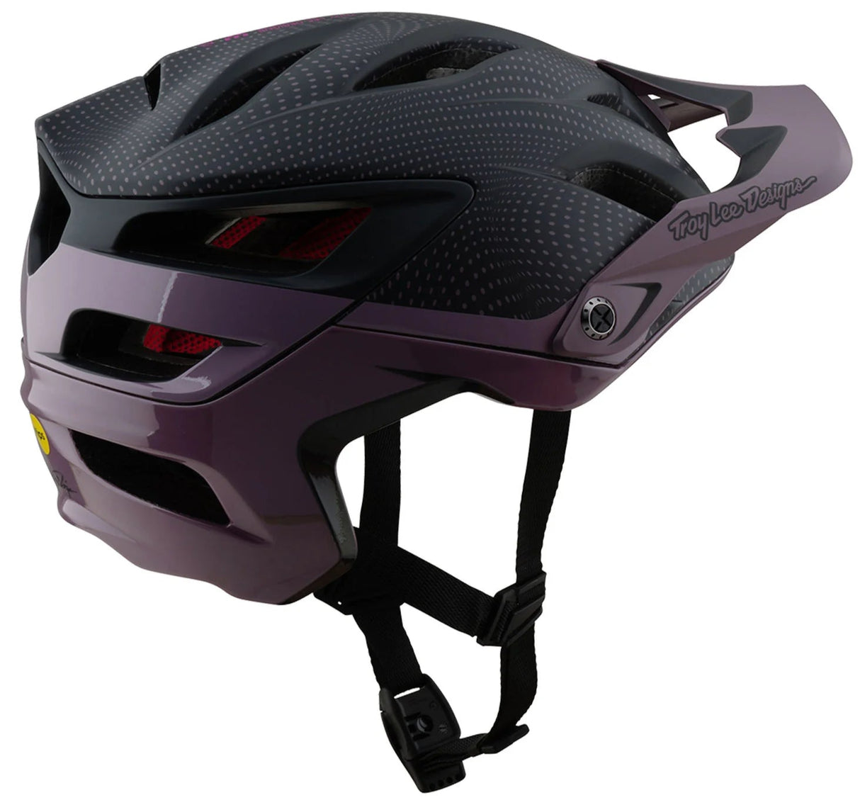 Troy Lee Designs A3 AS HELMET HALO PURPLE