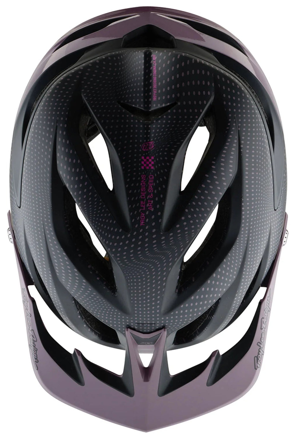 Troy Lee Designs A3 AS HELMET HALO PURPLE